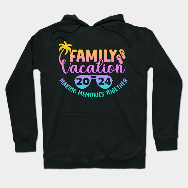 Family Vacation Travel Cruising Together 2024 Family Cruise Hoodie by Golda VonRueden